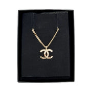 Chanel 22K CC Crystal Necklace